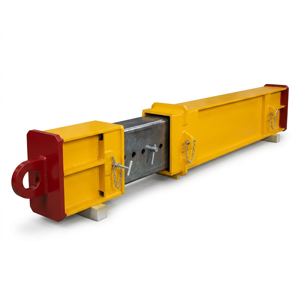 Telescopic spreader beam