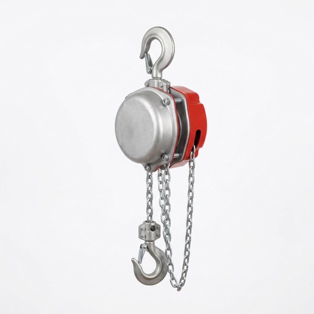 Compact aluminium chain block