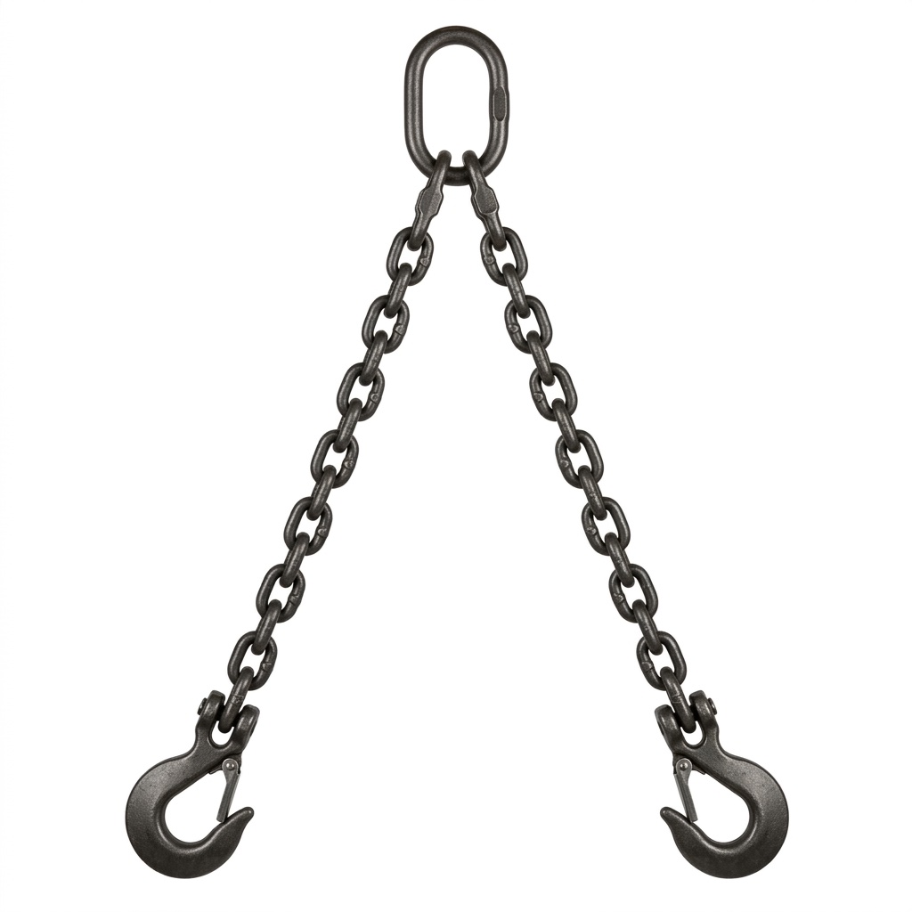 Two-leg chain sling bridle