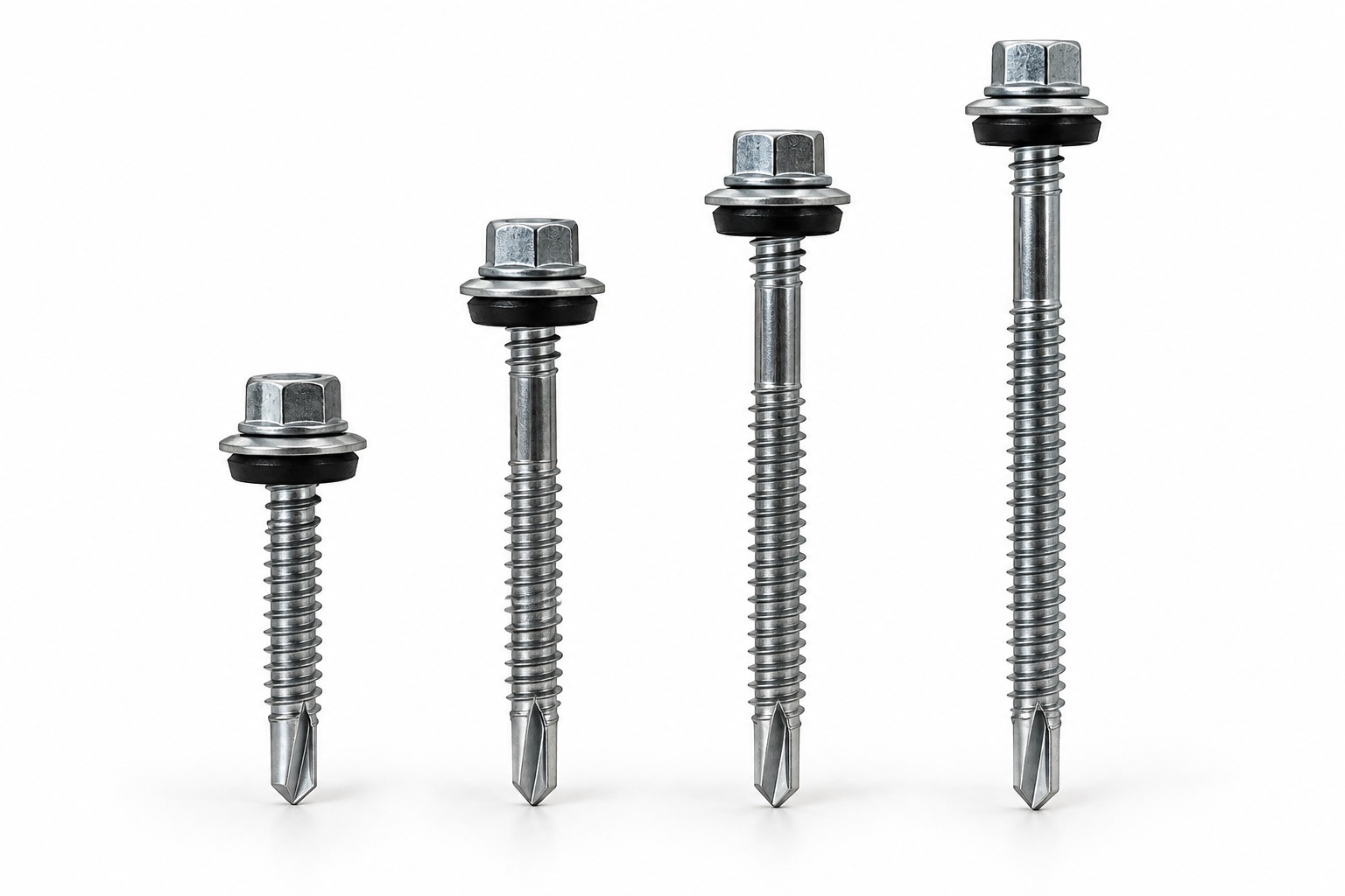 Self-drilling structural screws